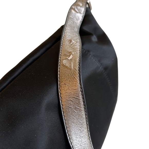 NWT Calvin Klein Matte Satin Shoulder Bag - Picture 11 of 15